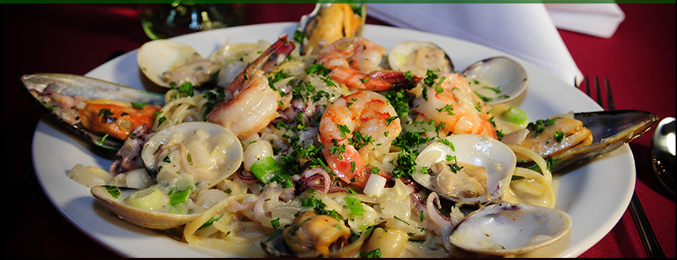 Seafood Linguini Alfredo - Photo by Charles Guest of MemorablePlaces.com © Copyright 2012